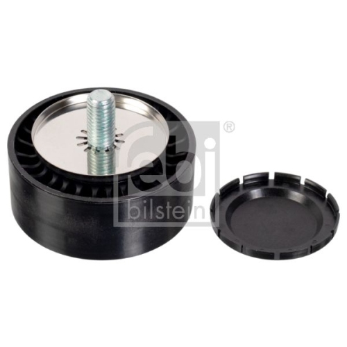 Febi Bilstein 100154 Umlenkrolle f&uuml;r Keilrippenriemen, mit Schraube , 1 St&uuml;ck