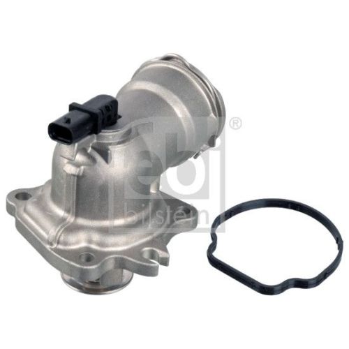 Febi Bilstein 174399 Thermostat mit Geh&auml;use, Dichtung und Temperatursensor, 1 St&uuml;ck