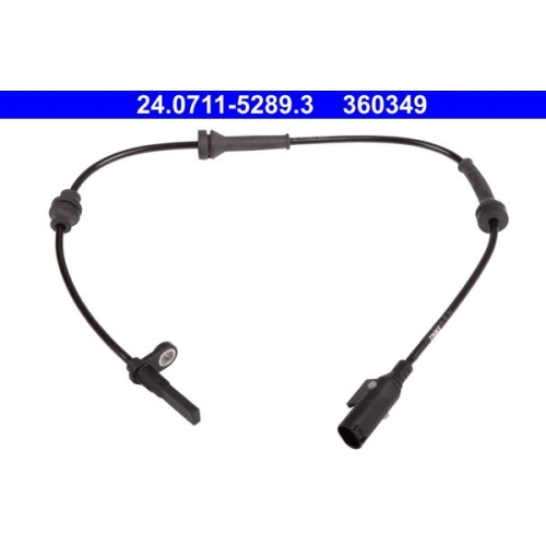 Sensor, Raddrehzahl ATE 24.0711-5289.3 f&uuml;r FIAT, Hinterachse