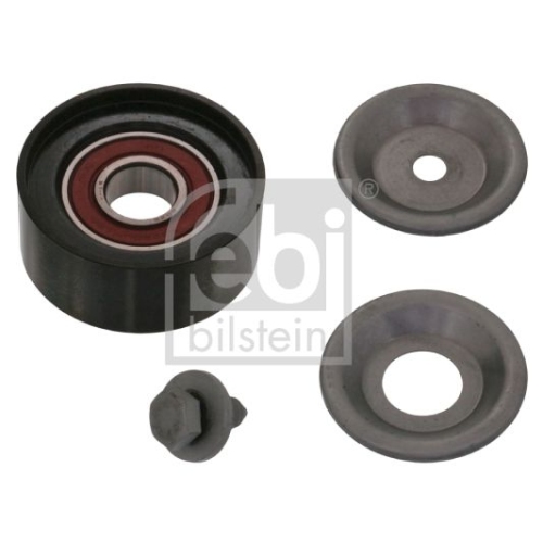 Febi Bilstein 100155 Umlenkrolle f&uuml;r Keilrippenriemen, mit Schraube , 1 St&uuml;ck