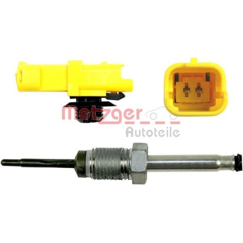 Sensor, Abgastemperatur METZGER 0894028 ORIGINAL ERSATZTEIL f&uuml;r NISSAN OPEL