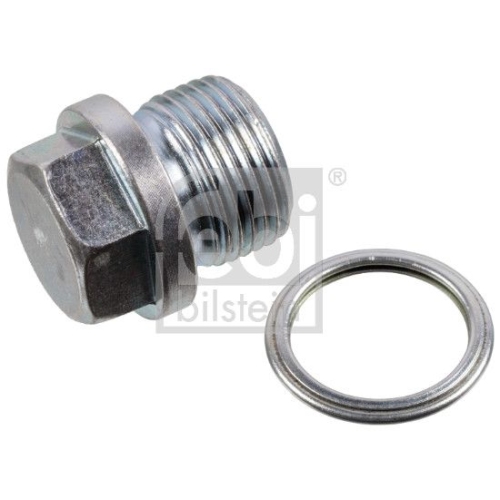Febi Bilstein 30655 &Ouml;lablassschraube mit Dichtring , 1 St&uuml;ck