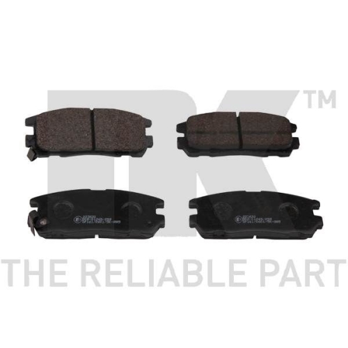 Bremsbelagsatz, Scheibenbremse NK 223620 f&uuml;r ISUZU OPEL VAUXHALL, Hinterachse