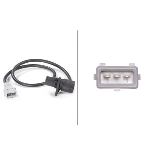 Impulsgeber, Kurbelwelle HELLA 6PU 009 110-601 f&uuml;r AUDI VW