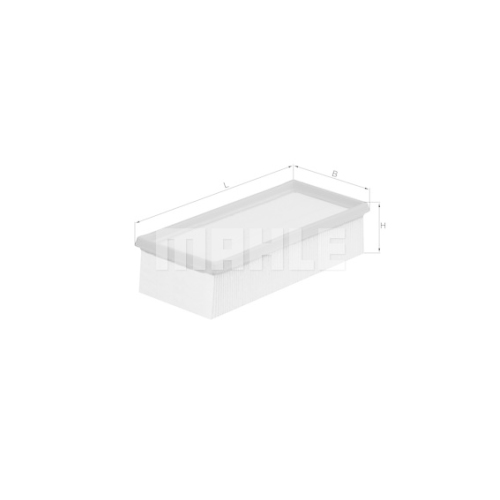 Luftfilter KNECHT LX 1008/1 f&uuml;r MERCEDES-BENZ MITSUBISHI