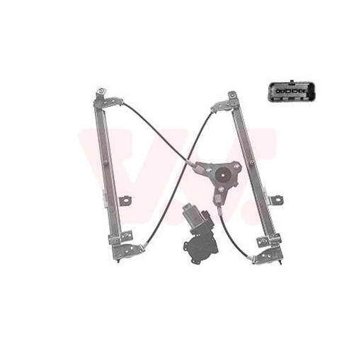 Fensterheber VAN WEZEL 3388263 f&uuml;r NISSAN, vorne links