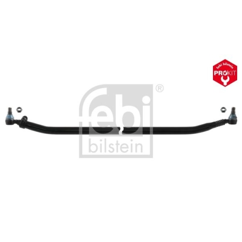 Febi Bilstein 19898 Spurstange mit Sicherungsmuttern , 1 St&uuml;ck
