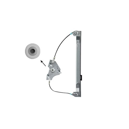 Fensterheber VAN WEZEL 4339268 f&uuml;r RENAULT, vorne rechts