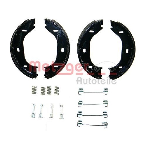 Bremsbackensatz, Feststellbremse METZGER KR 219 f&uuml;r BMW, hinten