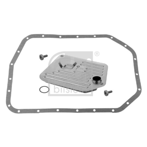 Febi Bilstein 31116 Getriebe&ouml;lfiltersatz f&uuml;r Automatikgetriebe, mit Dichtung, O-Ring und Befestigungsschrauben , 1 St&uuml;ck