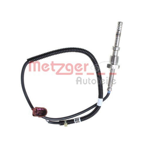 Sensor, Abgastemperatur METZGER 0894072 ORIGINAL ERSATZTEIL f&uuml;r VW HITACHI