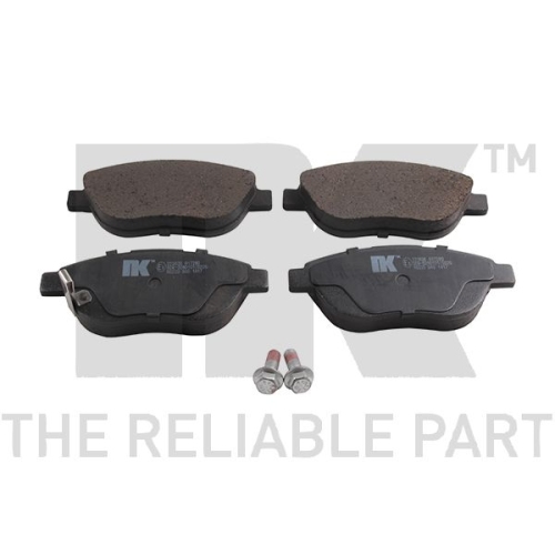 Bremsbelagsatz, Scheibenbremse NK 223636 f&uuml;r FIAT OPEL VAUXHALL, Vorderachse