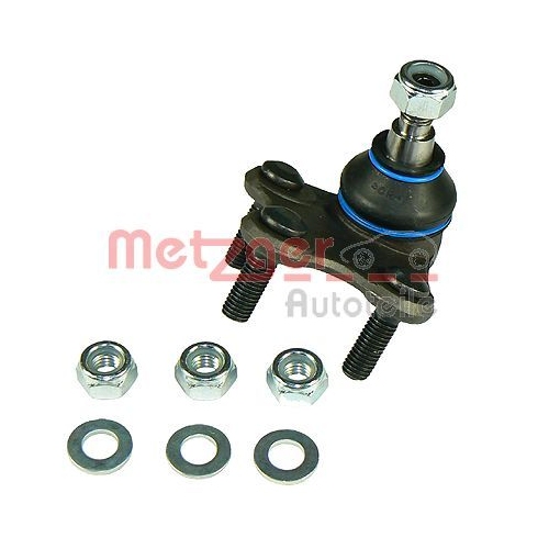 Trag-/F&uuml;hrungsgelenk METZGER 57025412 KIT + f&uuml;r VAG, Vorderachse rechts