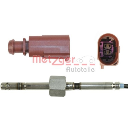 Sensor, Abgastemperatur METZGER 0894104 ORIGINAL ERSATZTEIL f&uuml;r MERCEDES-BENZ VW