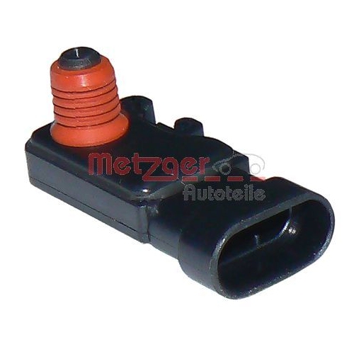 Sensor, Ladedruck METZGER 0906047 f&uuml;r FIAT OPEL RENAULT DAEWOO GENERAL MOTORS