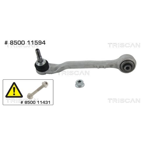 Lenker, Radaufh&auml;ngung TRISCAN 8500 11594 f&uuml;r BMW, Vorderachse, au&szlig;en, hinten