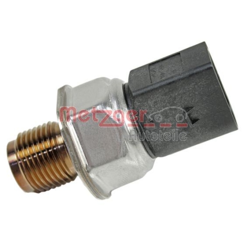 Sensor, Kraftstoffdruck METZGER 0906317 ORIGINAL ERSATZTEIL f&uuml;r VAG