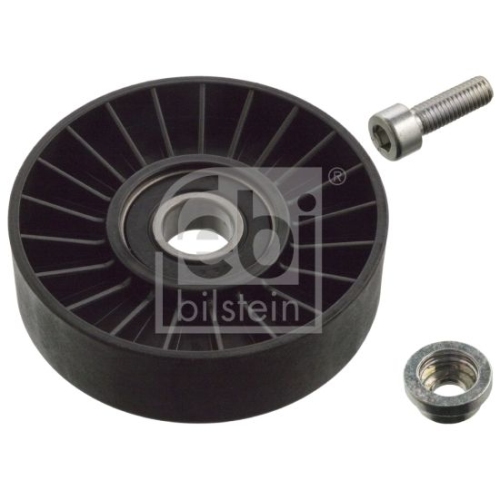 Febi Bilstein 17544 Umlenkrolle f&uuml;r Keilrippenriemen, mit Schraube , 1 St&uuml;ck