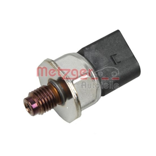 Sensor, Kraftstoffdruck METZGER 0906384 ORIGINAL ERSATZTEIL GREENPARTS f&uuml;r