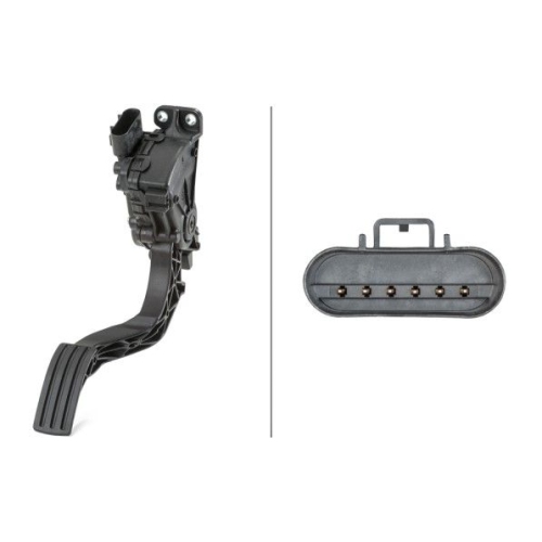 Sensor, Fahrpedalstellung HELLA 6PV 010 946-151 f&uuml;r FORD