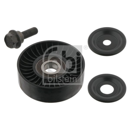 Febi Bilstein 33181 Umlenkrolle f&uuml;r Keilrippenriemen, mit Schraube , 1 St&uuml;ck