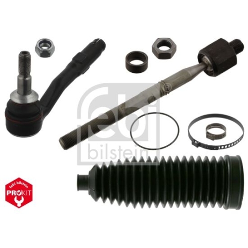 Febi Bilstein 40522 Spurstange mit Endst&uuml;ck, Manschette und Anbaumaterial , 1 St&uuml;ck