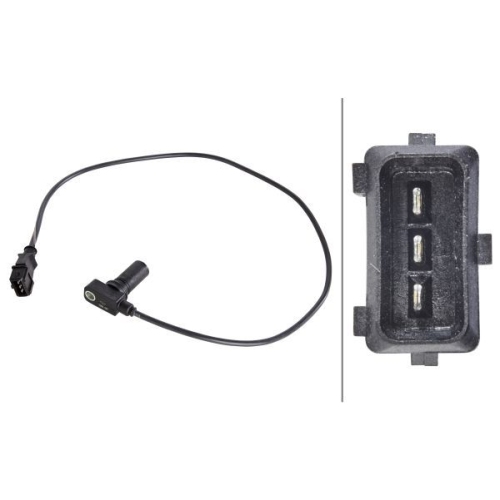 Impulsgeber, Kurbelwelle HELLA 6PU 009 163-981 f&uuml;r AUDI VW HITACHI