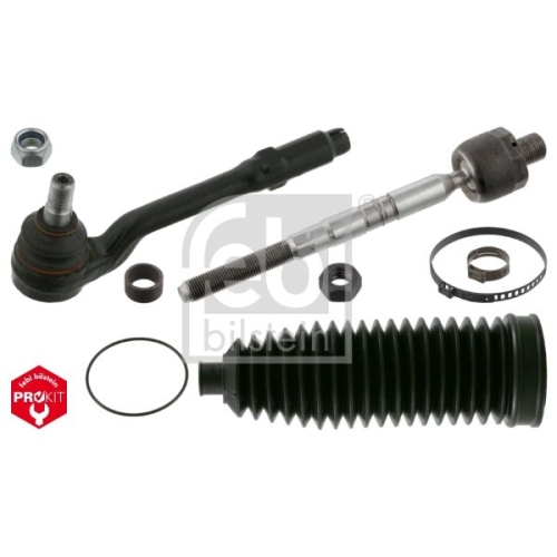 Febi Bilstein 40523 Spurstange mit Endst&uuml;ck, Manschette und Anbaumaterial , 1 St&uuml;ck