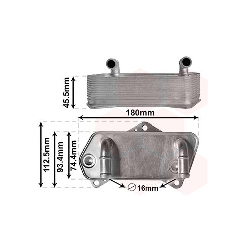 &Ouml;lk&uuml;hler, Automatikgetriebe VAN WEZEL 58013701 f&uuml;r VW