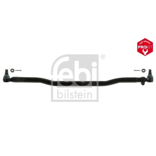 Febi Bilstein 45486 Spurstange mit Gewindeh&uuml;lse, Kronenmutter und Splint , 1 St&uuml;ck