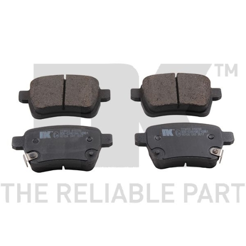 Bremsbelagsatz, Scheibenbremse NK 223653 f&uuml;r FIAT OPEL VAUXHALL GENERAL MOTORS