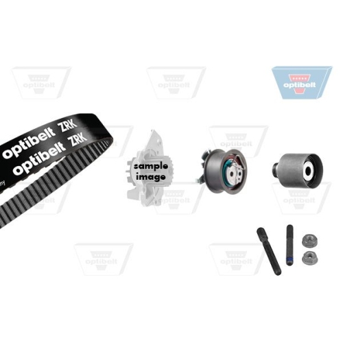 Wasserpumpe + Zahnriemensatz OPTIBELT KT 1237 W2 Optibelt-WAPU-KIT f&uuml;r