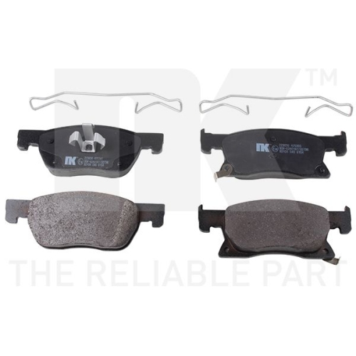 Bremsbelagsatz, Scheibenbremse NK 223656 f&uuml;r OPEL VAUXHALL, Vorderachse