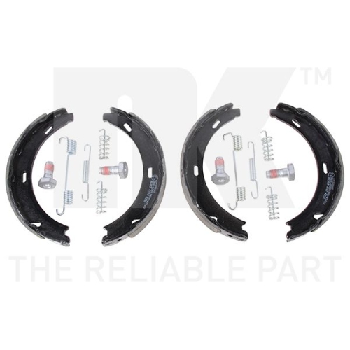Bremsbackensatz, Feststellbremse NK 2733868 f&uuml;r CHRYSLER MERCEDES-BENZ PORSCHE