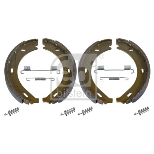 Febi Bilstein 31150 Bremsbackensatz f&uuml;r Feststellbremse, mit Anbaumaterial , 1 St&uuml;ck