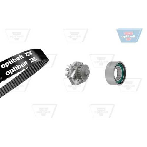 Wasserpumpe + Zahnriemensatz OPTIBELT KT 1316 W1 Optibelt-WAPU-KIT f&uuml;r