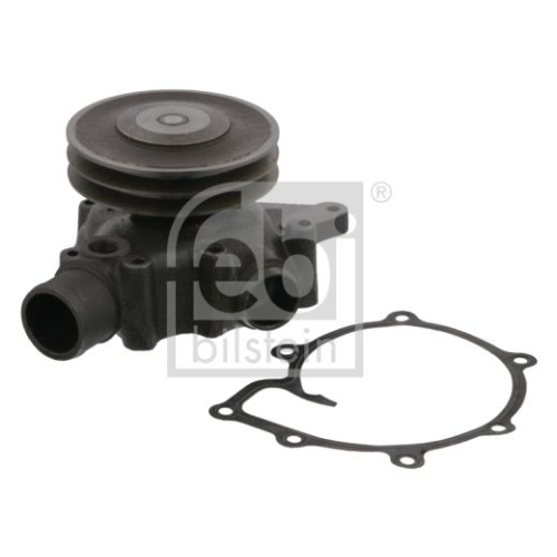 Febi Bilstein 33196 Wasserpumpe mit Riemenscheibe und Dichtungen , 1 St&uuml;ck