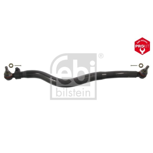 Febi Bilstein 35171 Lenkstange mit Kronenmuttern und Splinten, vom Lenkgetriebe zur 1. Vorderachse , 1 St&uuml;ck