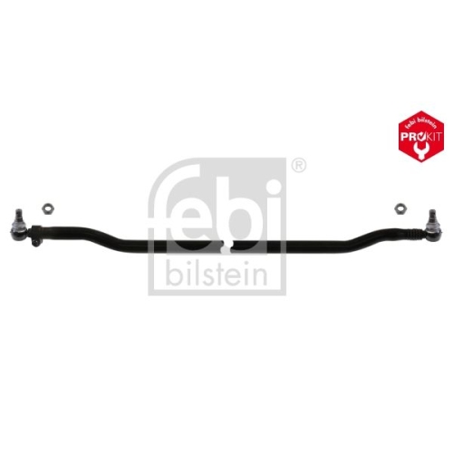 Febi Bilstein 43614 Spurstange mit Kronenmuttern und Splinten , 1 St&uuml;ck