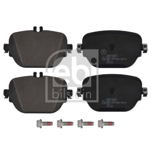 Febi Bilstein 1x 176867 Bremsbelagsatz mit Schrauben