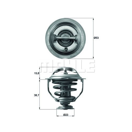 Thermostat, K&uuml;hlmittel MAHLE TX 117 95D f&uuml;r VAG