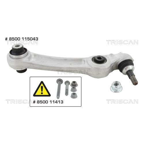 Lenker, Radaufh&auml;ngung TRISCAN 8500 115043 f&uuml;r BMW, Vorderachse, au&szlig;en, hinten