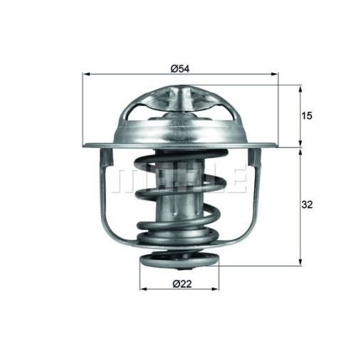 Thermostat, K&uuml;hlmittel MAHLE TX 120 89D f&uuml;r ISUZU OPEL VAUXHALL GENERAL MOTORS