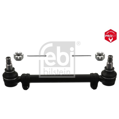 Febi Bilstein 17572 Spurstange mit Kronenmuttern und Splinten , 1 St&uuml;ck