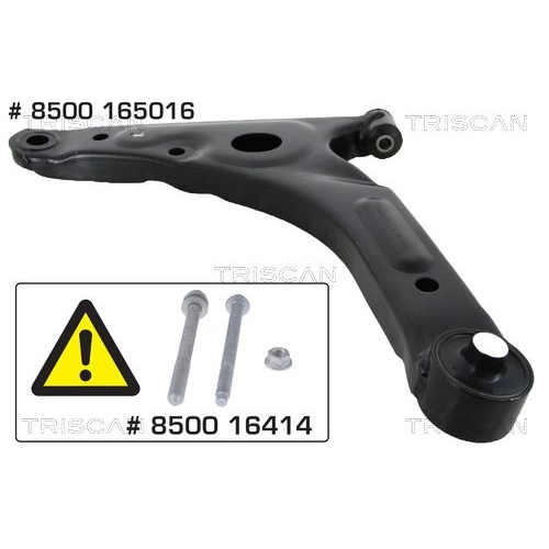Lenker, Radaufh&auml;ngung TRISCAN 8500 165016 f&uuml;r FORD, Vorderachse, au&szlig;en, links