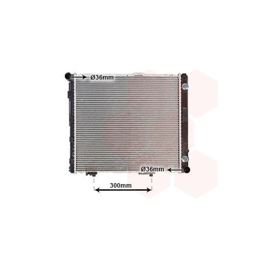 K&uuml;hler, Motork&uuml;hlung VAN WEZEL 30002068 f&uuml;r MERCEDES-BENZ