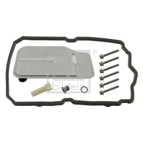 Febi Bilstein 100250 Getriebe&ouml;lfiltersatz f&uuml;r Automatikgetriebe, mit &Ouml;lwannendichtung und &Uuml;berlaufrohr , 1 St&uuml;ck