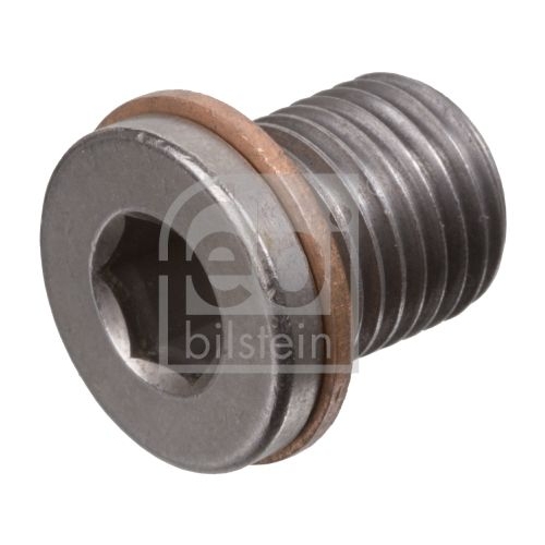 Febi Bilstein 104487 &Ouml;lablassschraube mit Dichtring, 1 St&uuml;ck