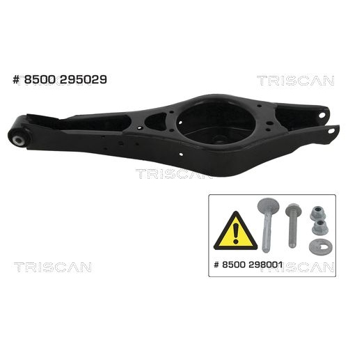 Lenker, Radaufh&auml;ngung TRISCAN 8500 295029 f&uuml;r AUDI SEAT SKODA VW, Hinterachse