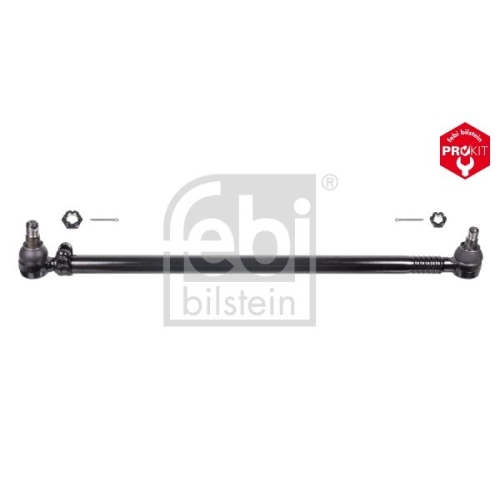 Febi Bilstein 35179 Lenkstange mit Kronenmuttern und Splinten, vom Lenkgetriebe zur 1. Vorderachse , 1 St&uuml;ck